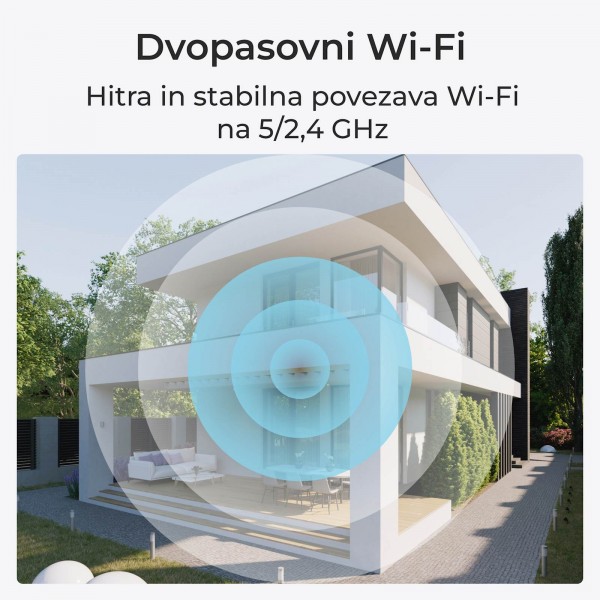 Reolink IP Kamera W437 4K, Wi-Fi 6, IK10 Odporna na udarce, 5x zoom, Barvni nočni vid Reolink IP Kamera W437 4K, Wi-Fi 6, IK10 Odporna na udarce, 5x zoom, Barvni nočni vid