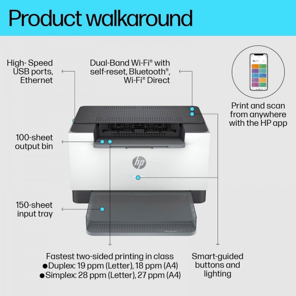 Laserski tiskalnik HP LaserJet M207dw