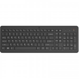 Tipkovnica HP 220 brezžična črne barve