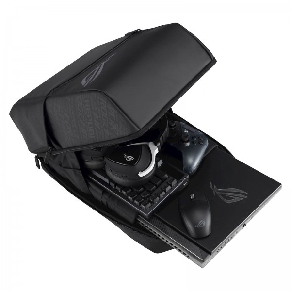 Nahrbtnik ASUS ROG Ranger Gaming Backpack 16 BP2501, črn, za prenosnike do 16'' Nahrbtnik ASUS ROG Ranger Gaming Backpack 16 BP2501, črn, za prenosnike do 16''