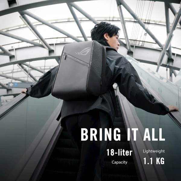 Nahrbtnik ASUS ROG Ranger Gaming Backpack 16 BP2501, črn, za prenosnike do 16'' Nahrbtnik ASUS ROG Ranger Gaming Backpack 16 BP2501, črn, za prenosnike do 16''