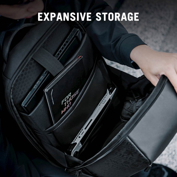 Nahrbtnik ASUS ROG Ranger Gaming Backpack 16 BP2501, črn, za prenosnike do 16'' Nahrbtnik ASUS ROG Ranger Gaming Backpack 16 BP2501, črn, za prenosnike do 16''