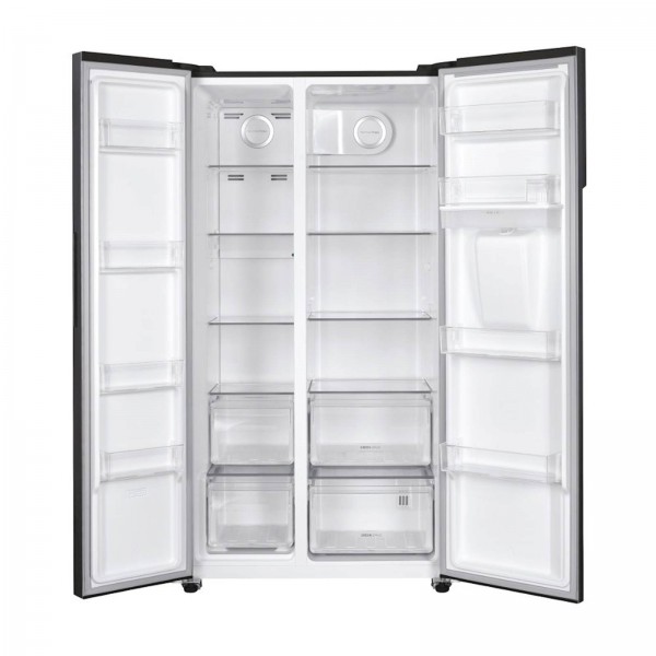 Ameriški hladilnik HOOVER HHSBSO-6174BWD, 177cm, E