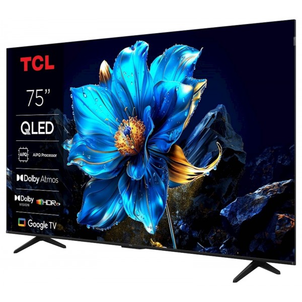 TCL 4K QLED TV 75P71K, Google TV, Dolby Vision & Atmos