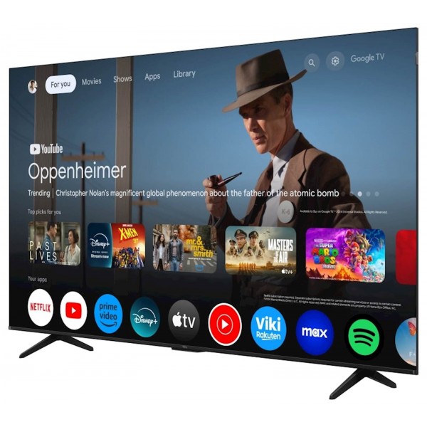 TCL 4K QLED TV 75P71K, Google TV, Dolby Vision & Atmos