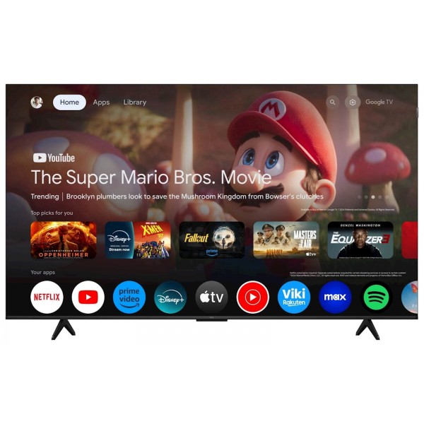 TCL 4K QLED TV 75P71K, Google TV, Dolby Vision & Atmos
