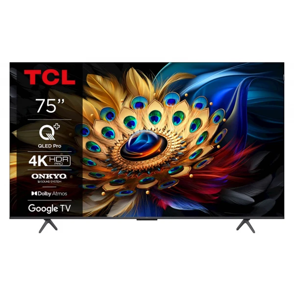 TCL 4K QLED TV 85P71K, Google TV,Onkyo zvok z Dolby Atmos