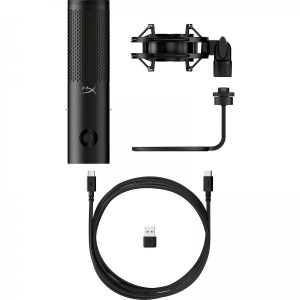 Mikrofon HP HyperX QuadCast 2 S združljiv s PC, PS4, PS5 ali Mac, RGB