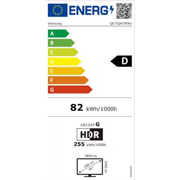 QE75QN70FAUXXH Neo QLED Mini LED