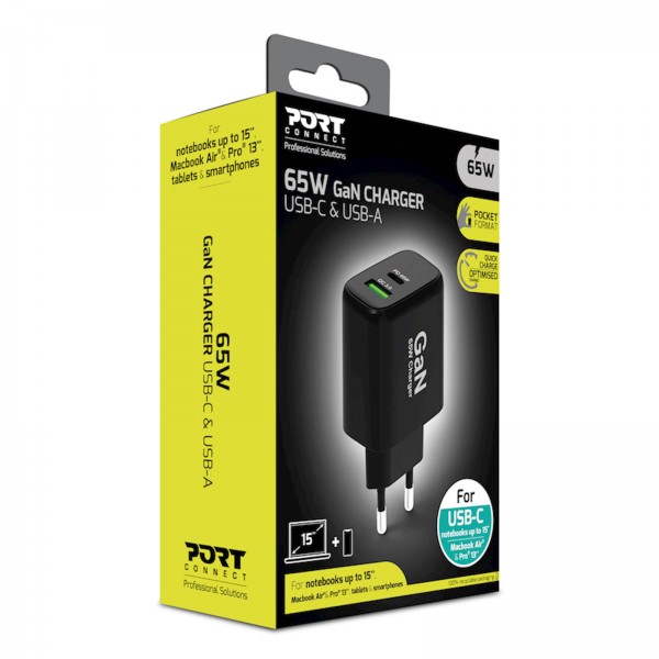 Napajalnik PORT GaN USB-C/ USB-A 120W Napajalnik PORT GaN USB-C/ USB-A 120W