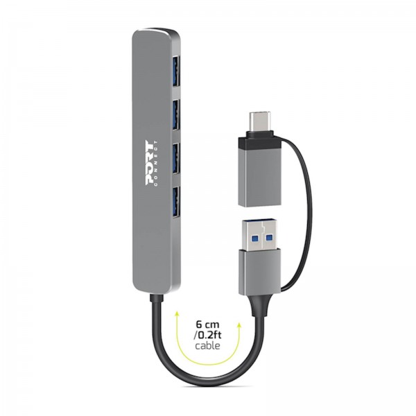 HUB PORT USB 4 PORTS 3.0 SLIM COMBO for BtoC HUB PORT USB 4 PORTS 3.0 SLIM COMBO for BtoC