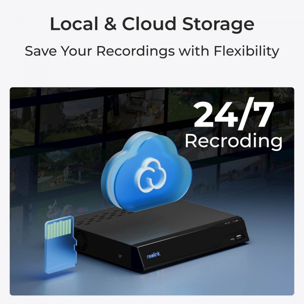 Reolink IP Kamera E serija E321 Bela 3MP, Nočni vid 12m, Dvosmerna komunikacija, PAN/TILT Reolink IP Kamera E serija E321 Bela 3MP, Nočni vid 12m, Dvosmerna komunikacija, PAN/TILT
