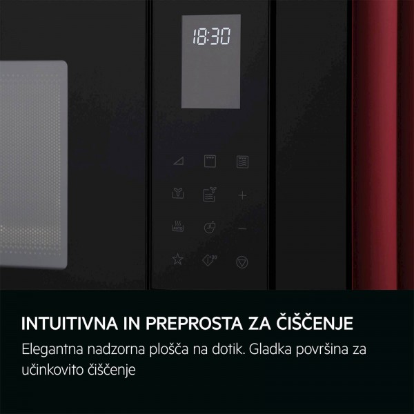Vgradna mikrovalovna pečica AEG TMS5G25IEM, žar