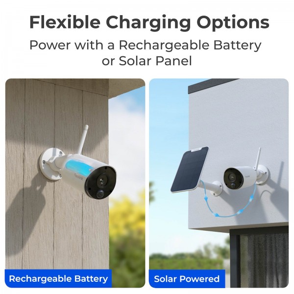 Reolink IP Kamera Argus serija B320 z Solarnim panelom 3MP, zaznavanje vozil, oseb, PIR Senzor Reolink IP Kamera Argus serija B320 z Solarnim panelom 3MP, zaznavanje vozil, oseb, PIR Senzor