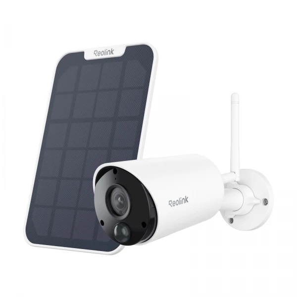 Reolink IP Kamera Argus serija B320 z Solarnim panelom 3MP, zaznavanje vozil, oseb, PIR Senzor