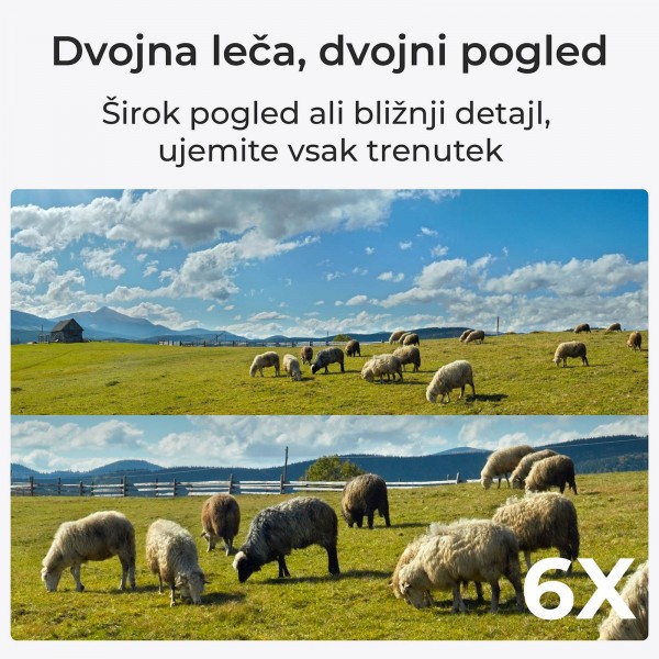 Reolink IP Kamera Trackmix Serija G770 4K, 8MP, 4G LTE, Samodejno sledenje, Baterijska, Maskirna
