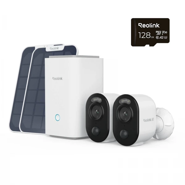 Reolink HUB 1 + 2x kamera B350 + 2x Solarni Panel