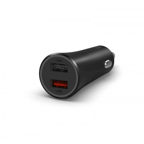 Xiaomi Avtomobilski polnilnik Mi 37W, Dvojna vrata USB-A Xiaomi Avtomobilski polnilnik Mi 37W, Dvojna vrata USB-A
