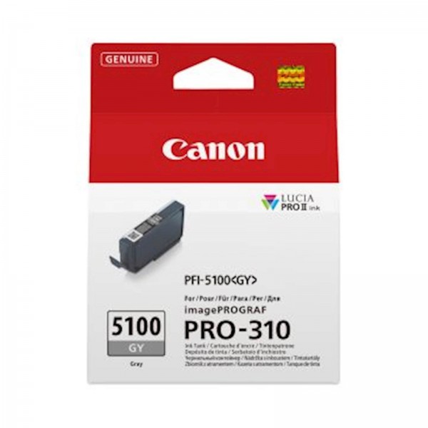 ČRNILO CANON PFI-5100 SIVA ZA PRO310