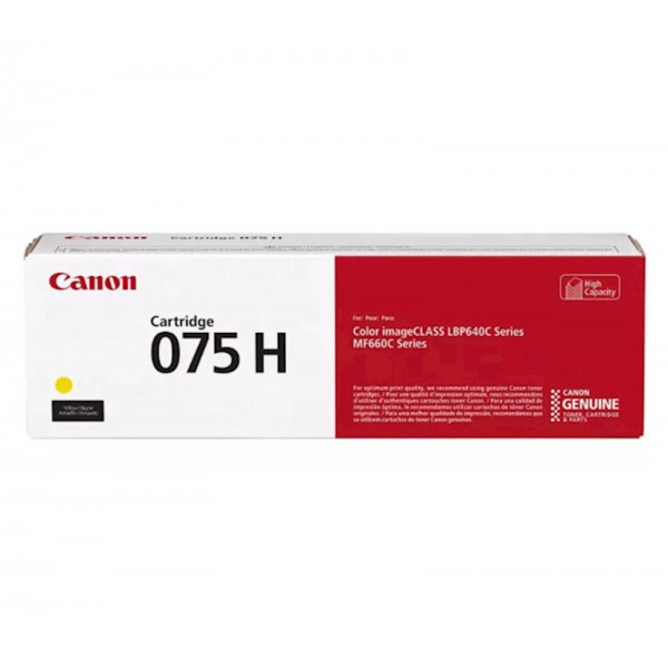 TONER CANON CRG-075HY YELLOW  ZA LBP64x, MF66x ZA 2.500 STRANI