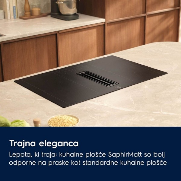 Vgr. plošča Electrolux z integrirano napo ECC83443CZ, saphir matt