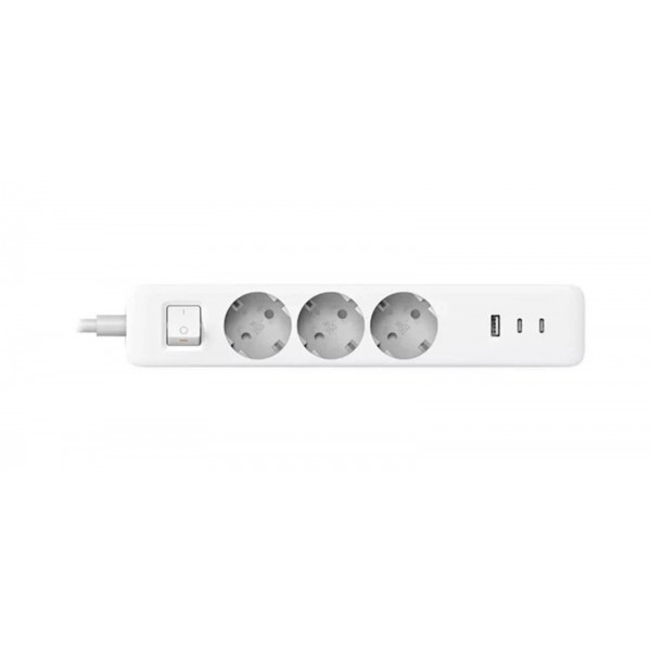 Xiaomi električni razdelilec 20W (2C1A), 3x vtičnica, 2x USB-C, 1x USB-A