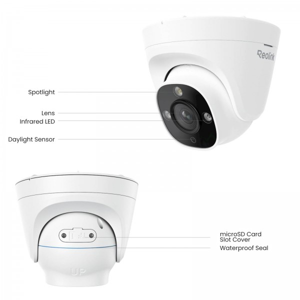 Reolink SMB kamera RP-PCT8M 8MP, 4K, IR 30m, POE, Ai zaznavanje Reolink SMB kamera RP-PCT8M 8MP, 4K, IR 30m, POE, Ai zaznavanje