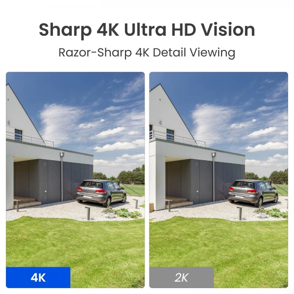 Reolink Ip Kamera serija P335X POE, 4K, 8MP, POE, ColorX, HDR, zaznavanje Vozil, oseb, živali.