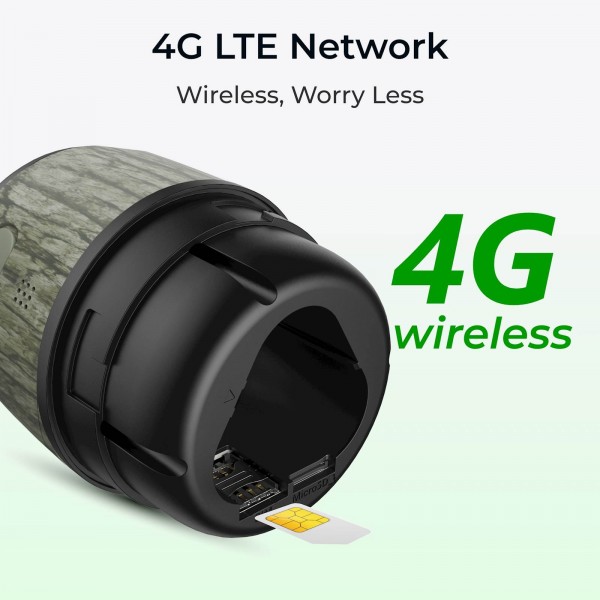 Reolink IP Kamera GO serija G330 4MP, Zunanja, Baterijska, 4G LTE podpora, priložen solarni panel 1