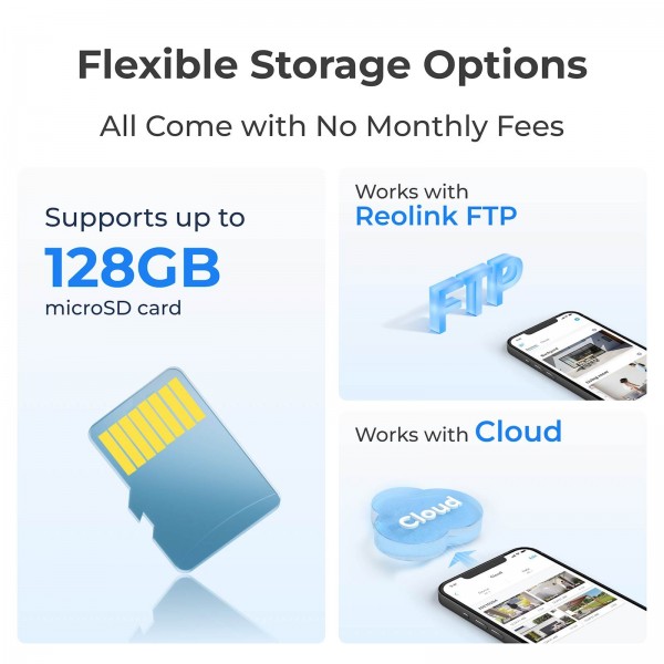 Reolink IP Kamera GO serija G330 4MP, Zunanja, Baterijska, 4G LTE podpora, priložen solarni panel 1