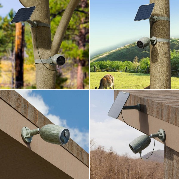 Reolink IP Kamera GO serija G330 4MP, Zunanja, Baterijska, 4G LTE podpora, priložen solarni panel 1