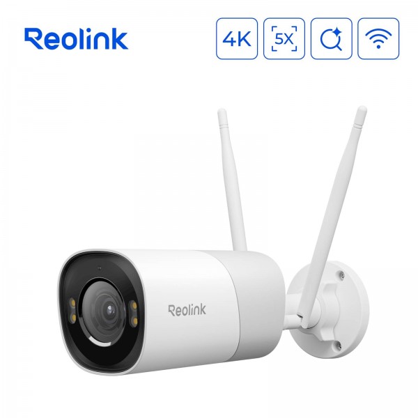Reolink SMB kamera RP-WCB8MZ, 8MP, 4K, Barvni nočni vid, 5x zoom, AI zaznavanje