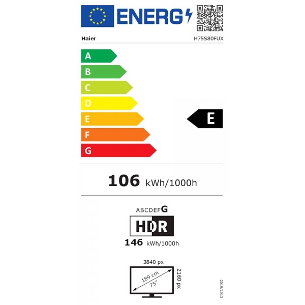 QLED Haier H75S80FUX