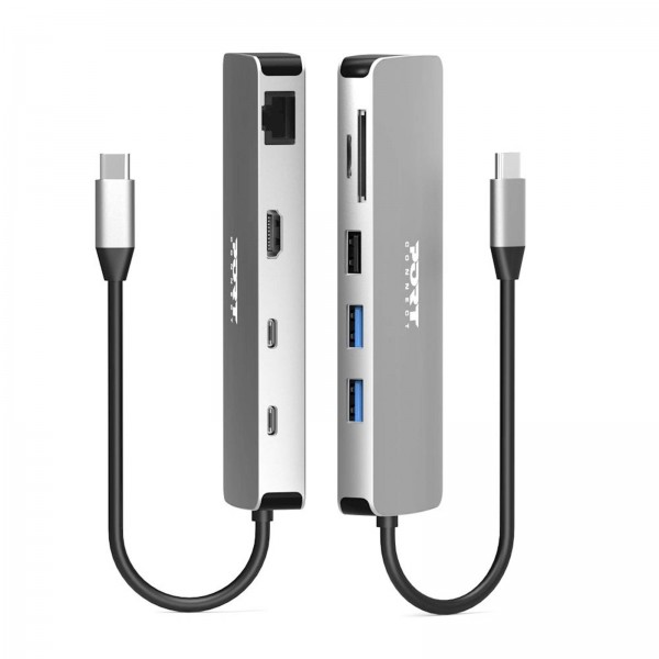 Priklopna postaja tip C, 9 v 1, 1x4K HDMI, 85W Priklopna postaja tip C, 9 v 1, 1x4K HDMI, 85W