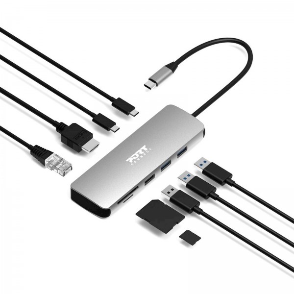 Priklopna postaja tip C, 9 v 1, 1x4K HDMI, 85W Priklopna postaja tip C, 9 v 1, 1x4K HDMI, 85W