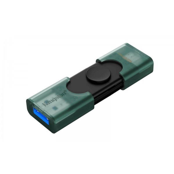 USB C & USB DISK Kingston 128GB DT Duo, 3.2 Gen1