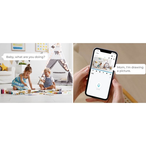 Reolink IP Kamera E serija E331 Bela, 5MP, Nočni vid 12m, Dvosmerna komunikacija, PAN/TILT Reolink IP Kamera E serija E331 Bela, 5MP, Nočni vid 12m, Dvosmerna komunikacija, PAN/TILT