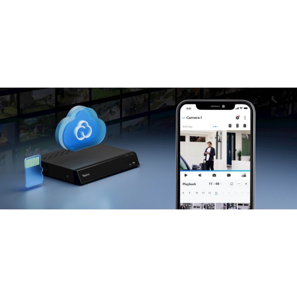 Reolink IP Kamera E serija E331 Bela, 5MP, Nočni vid 12m, Dvosmerna komunikacija, PAN/TILT Reolink IP Kamera E serija E331 Bela, 5MP, Nočni vid 12m, Dvosmerna komunikacija, PAN/TILT