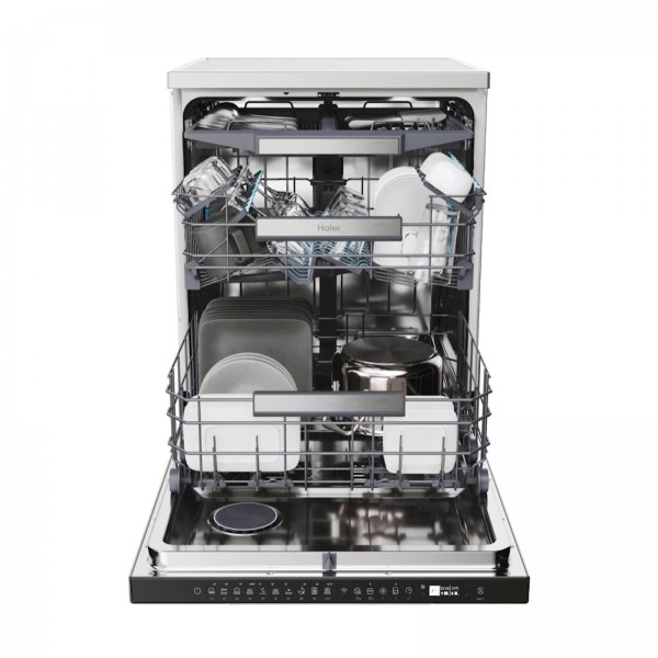 Pomivalni stroj HAIER XF 6B0M3PDX, 60 cm, B, inox