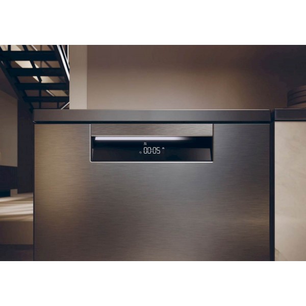 Pomivalni stroj HAIER XF 6B0M3PDX, 60 cm, B, inox