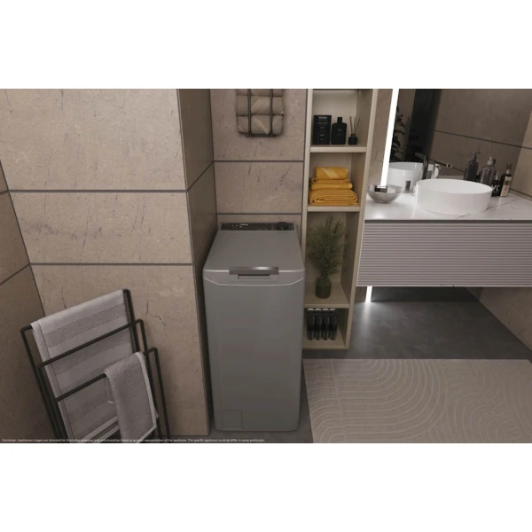 Pralni stroj HAIER THASN286TMR5-S, TOP LOADER, A, 8 kg