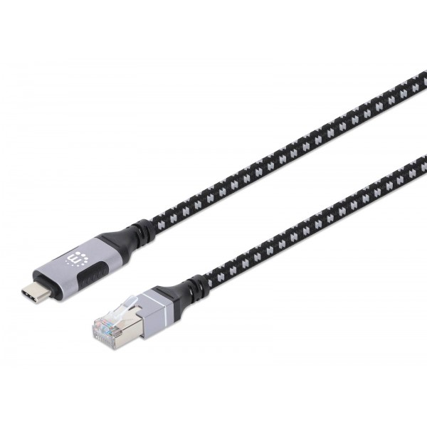USB Type C to RJ45 Male Ethernet 3.0  2m
