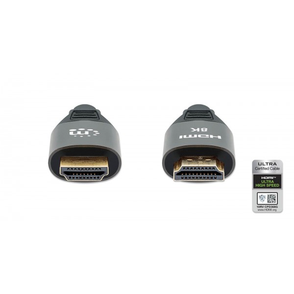 HDMI kabel Ethernet High Speed 8K 3m MANHATTAN