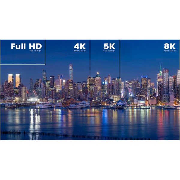 HDMI kabel Ethernet High Speed 8K 3m MANHATTAN