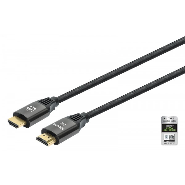 HDMI kabel Ethernet High Speed 8K 3m MANHATTAN