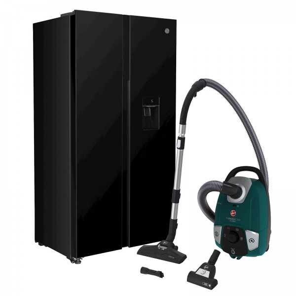 KOMPLET Hladilnik HOOVER HHSBSO-6174BWD + Sesalnik HOOVER HE330ALG 011