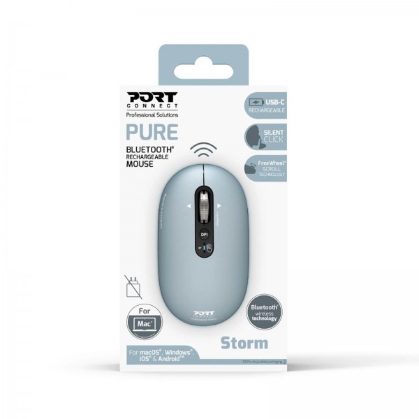 Wireless & Bluetooth polnilna PURE MAC Mouse