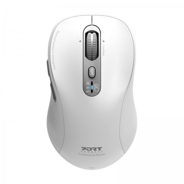 Miška Port Bluetooth expert Mouse bela