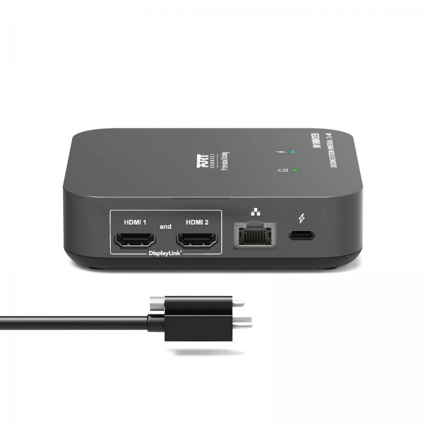 Univerzalna polnilna postaja PORT USB-C 2x4K Univerzalna polnilna postaja PORT USB-C 2x4K