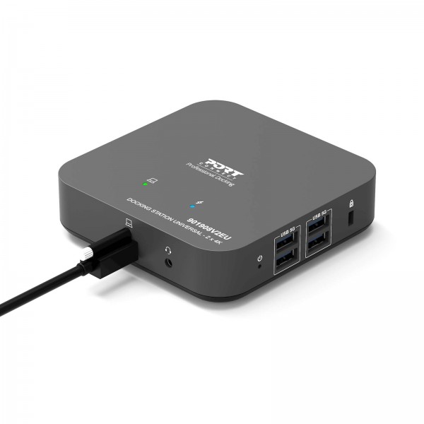 Univerzalna polnilna postaja PORT USB-C 2x4K Univerzalna polnilna postaja PORT USB-C 2x4K